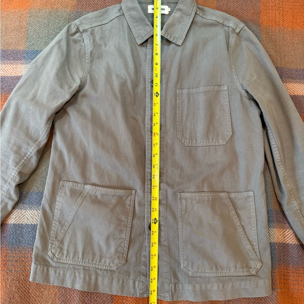 Taylor Stitch Ojai Jacket Smoked Olive Foundation Twill - Picture 9 of 12